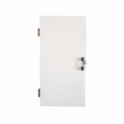 Porta Giratória para Câmara Fria de Resfriados com Puxador Inox