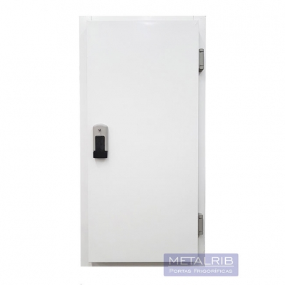 Porta Giratória para Câmara Fria de Congelados com Fechadura Chave